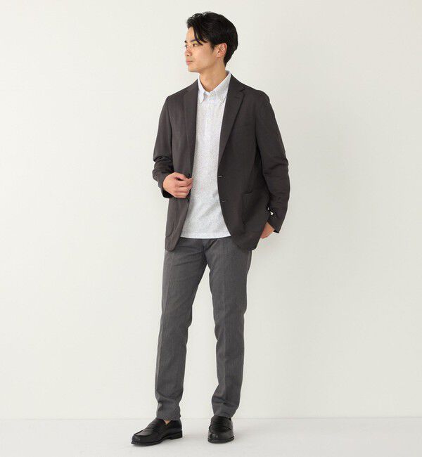 SHIPS Colors 「SHIPS Colors:〈吸水速乾〉カノコ プリント ボタンダウン ポロシャツ」|ポロシャツ|