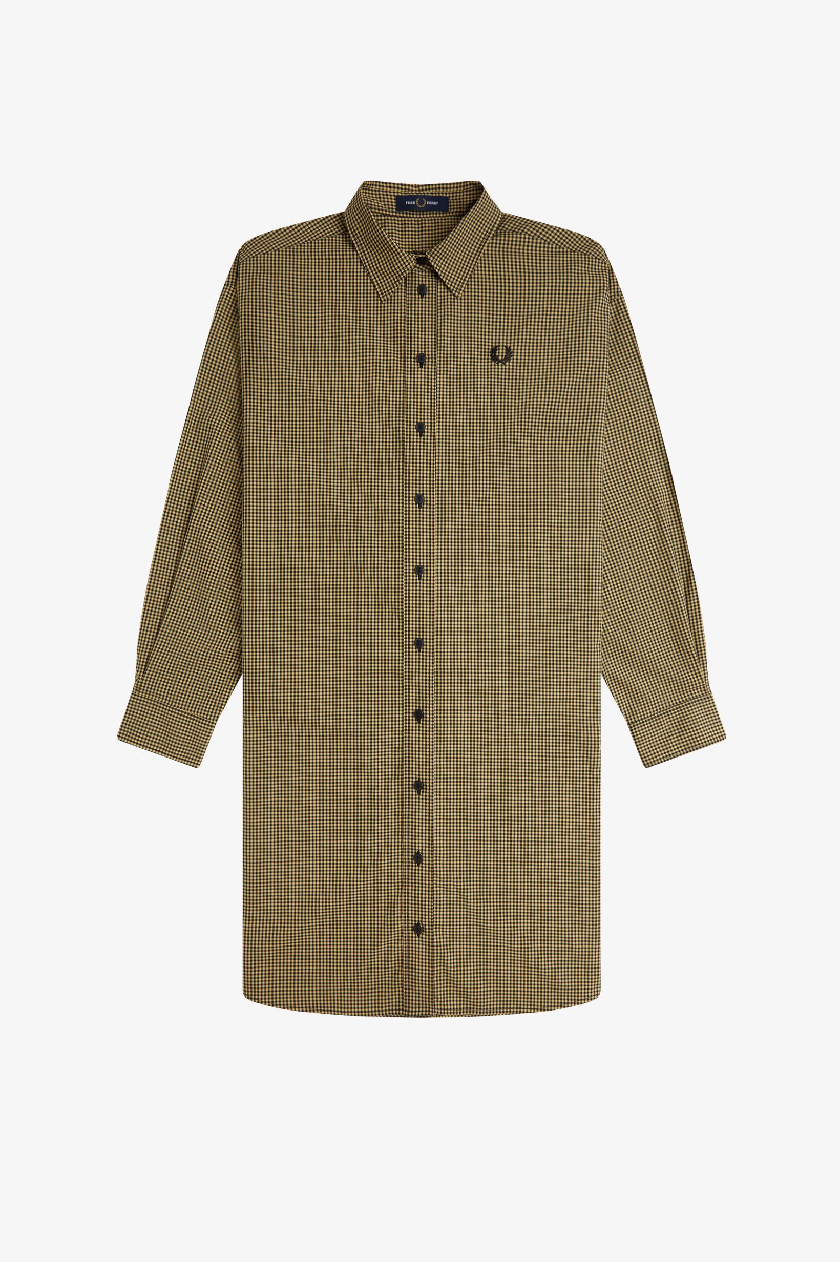 FRED PERRY 「Chequerboard Shirt Dress」|ワンピース|