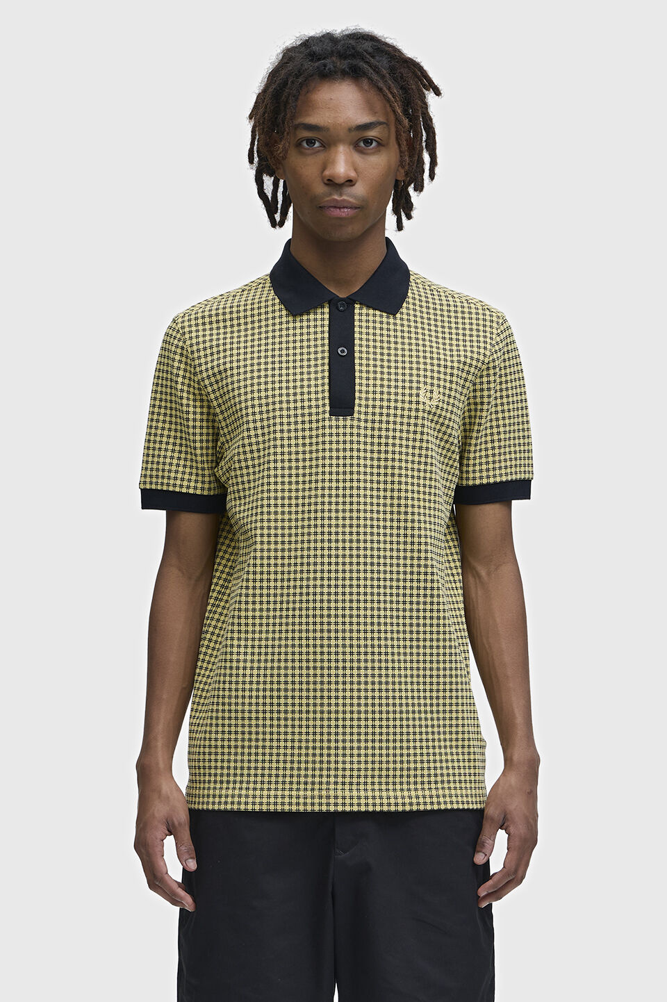 FRED PERRY 「Cross Print Polo Shirt」|ポロシャツ|