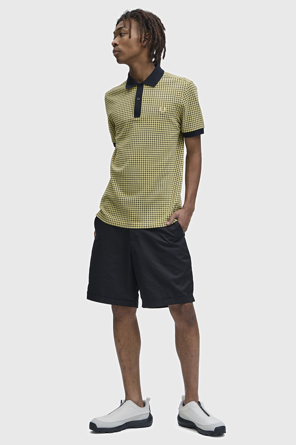 FRED PERRY 「Cross Print Polo Shirt」|ポロシャツ|