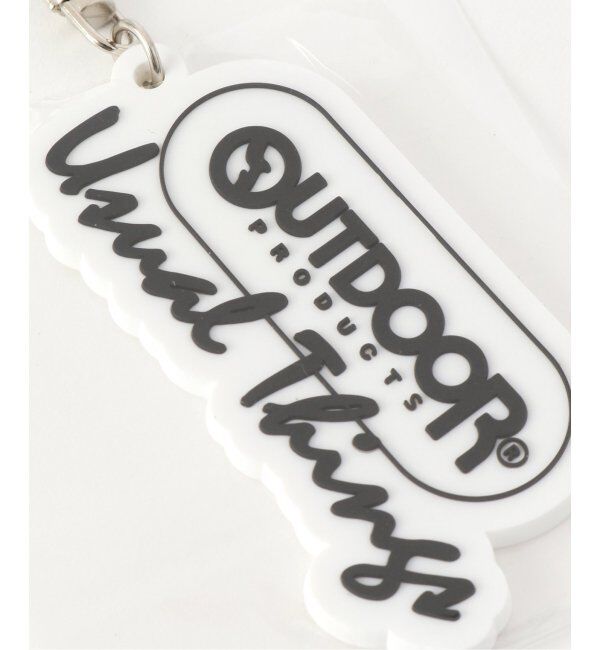 OUTDOOR PRODUCTS Usual Things「ラバー LOGO KEY HOLDER」|キーケース|