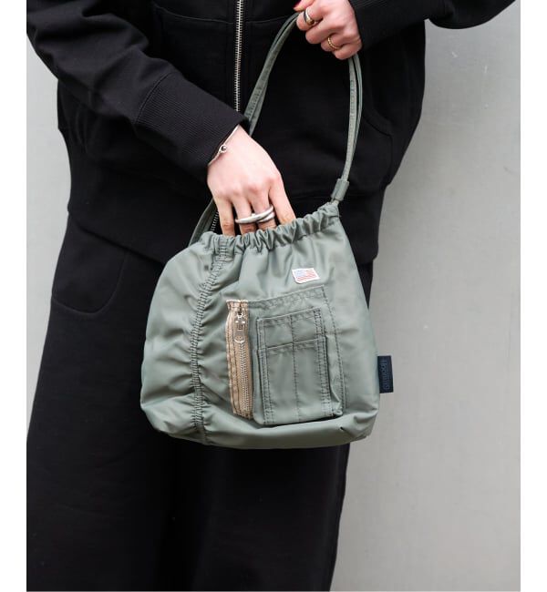 OUTDOOR PRODUCTS Usual Things「≪予約≫MA-1 DrawstringBAG」|ショルダー・メッセンジャー|