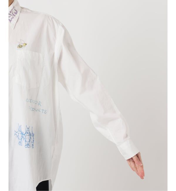 OUTDOOR PRODUCTS Usual Things「FUJITO ex セレモニープリントシャツ」|シャツ・ブラウス|