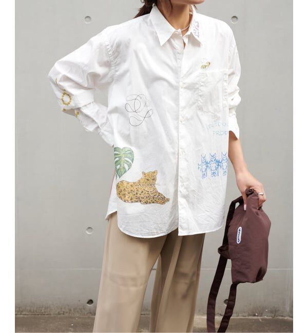 OUTDOOR PRODUCTS Usual Things「FUJITO ex セレモニープリントシャツ」|シャツ・ブラウス|