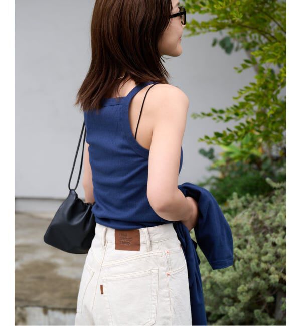 OUTDOOR PRODUCTS Usual Things「《予約》フラワーアイレットリブキャミソール」|キャミソール|