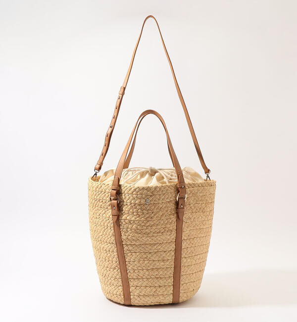 TOMORROWLAND GOODS「HELEN KAMINSKI PINIMIL L BRIDLE トートバッグ」|かごバッグ|