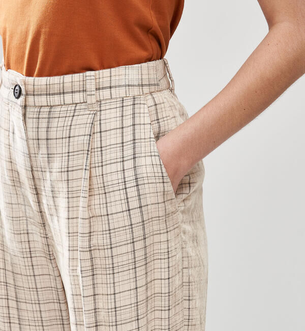 DES PRES「ライトビスコースコーデュロイ タックストレートパンツ」|その他|