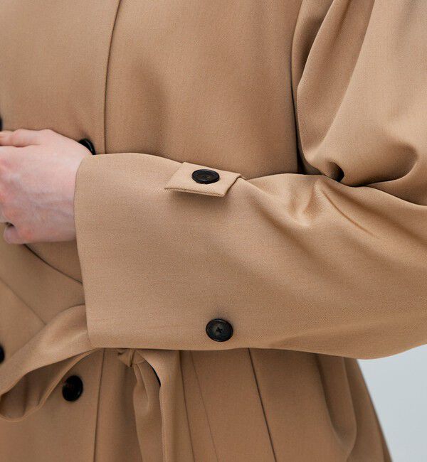 TOMORROWLAND collection「カバートクロス スタンドカラーコート」|トレンチコート|