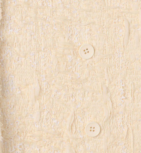 DES PRES「リンジラフツイード ロングジレ」|ベスト・ジレ|