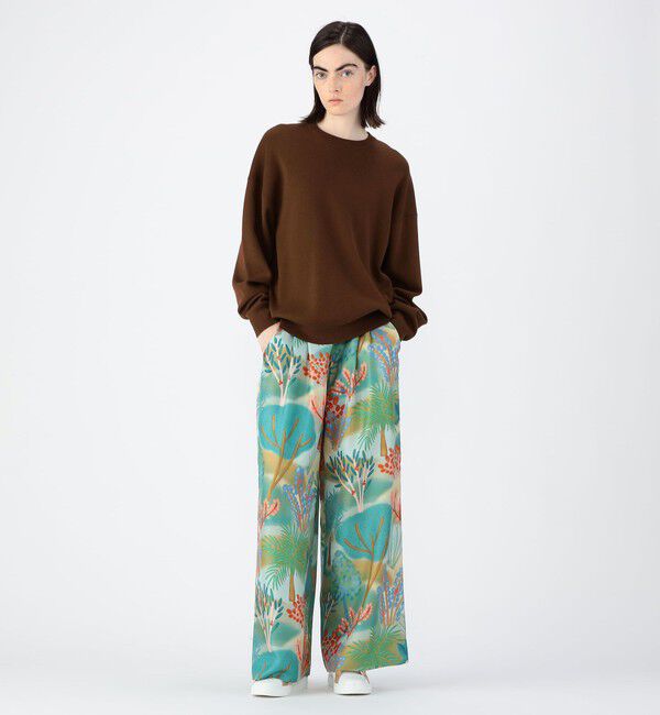 CABaN「CABaN コットンカシミヤ クルーネックプルオーバー」|ニット・セーター|