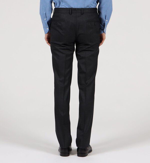 TOMORROWLAND MENS「Super120'sストレッチウールツイル スリムスラックス」|スラックス|