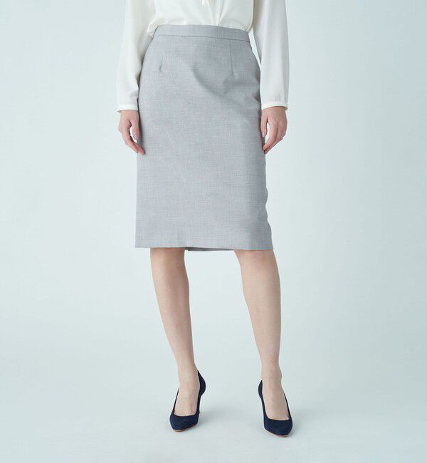 TOMORROWLAND collection「シャイニーピンヘッド ストレートスカート」|スカート|