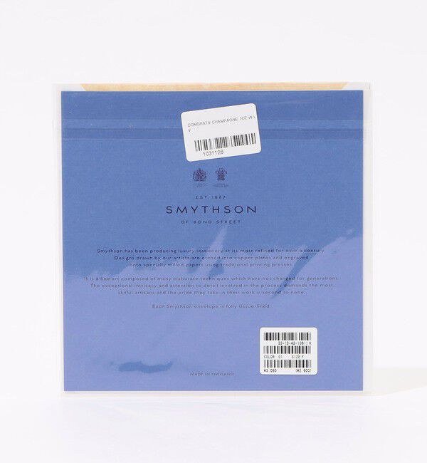 TOMORROWLAND GOODS「SMYTHSON CONGRATURATIONS サンキューカード」|ステーショナリー|