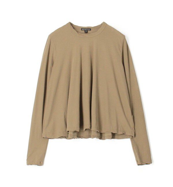 JAMES PERSE「コットンジャージー AラインTシャツ WHGF3943」|Tシャツ・カットソー|44 ベージュ