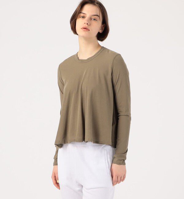 JAMES PERSE「コットンジャージー AラインTシャツ WHGF3943」|Tシャツ・カットソー|