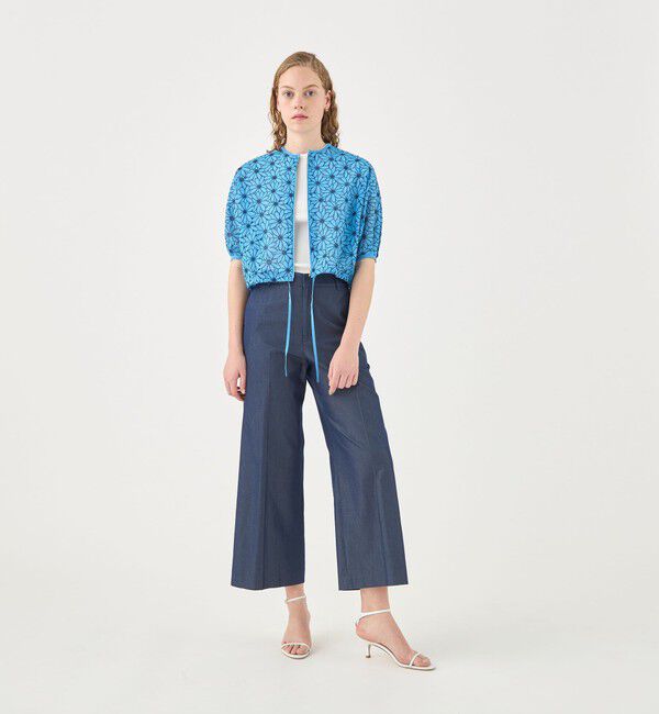 TOMORROWLAND collection「サンフラワーエンブロイダリー ストリングブルゾン」|その他|