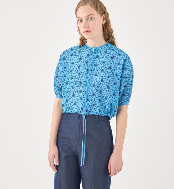 TOMORROWLAND collection「サンフラワーエンブロイダリー ストリングブルゾン」|その他|