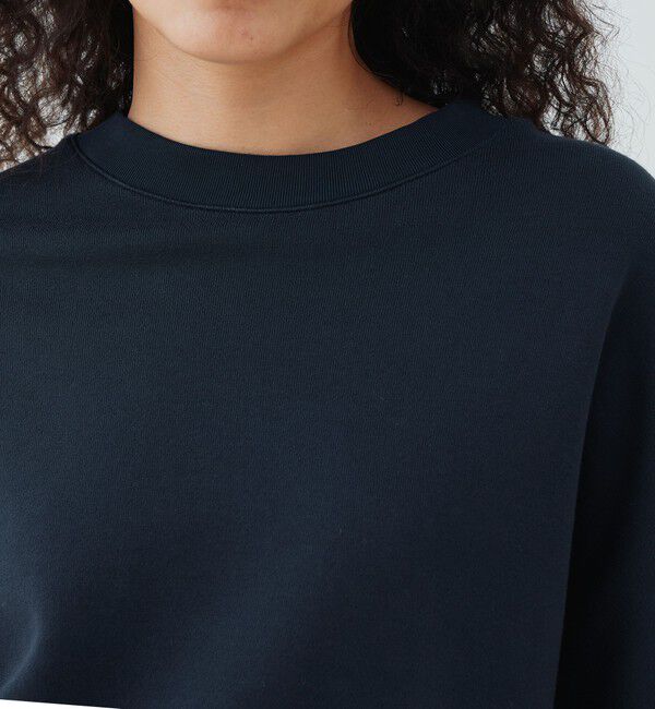 GALERIE VIE「スビンバックパイル ハーフスリーブプルオーバー」|スウェット・ジャージ|