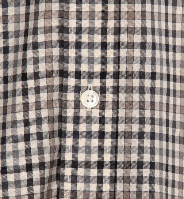 TOMORROWLAND MENS「コットンウールボイル セミワイドカラーシャツ」|シャツ・ブラウス|