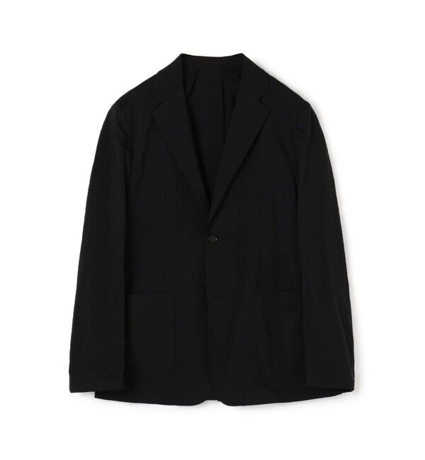TOMORROWLAND MENS「コンパクトナイロン シングルブレステッド2Bジャケット」|テーラードジャケット|19 ブラック