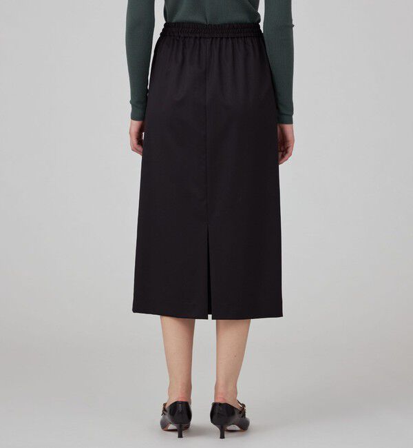 TOMORROWLAND collection「ファインウーステッドウール ストレートスカート」|スカート|