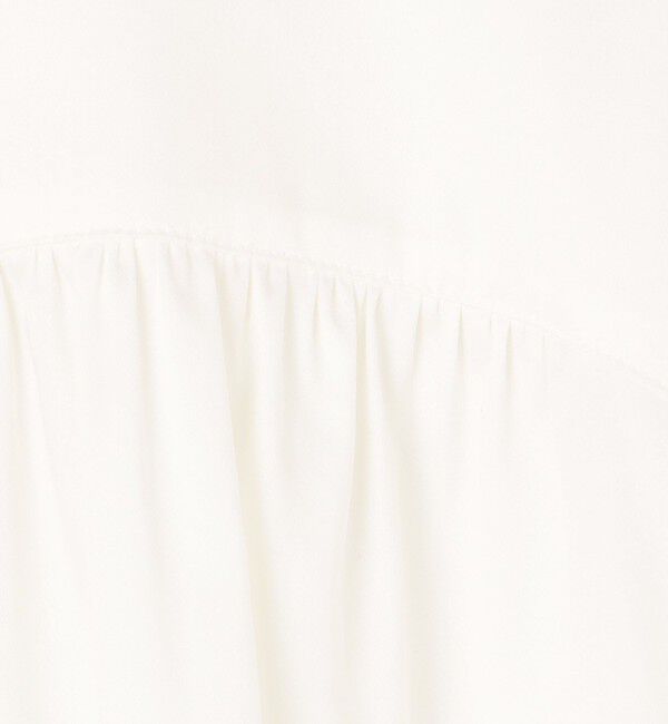 Ballsey「ハイカウントサテン スタンドカラーシャツ」|シャツ・ブラウス|