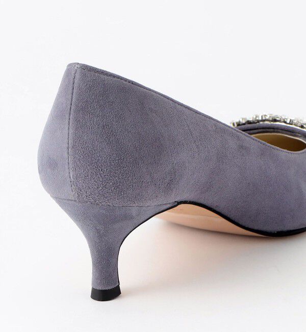 TOMORROWLAND GOODS「TOMORROWLAND スエードビジューパンプス」|パンプス|