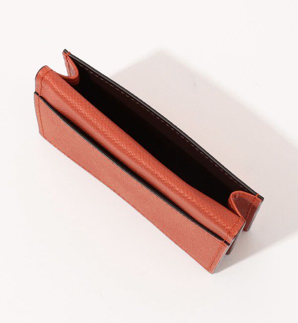 TOMORROWLAND GOODS「【別注】BROOKLYN MUSEUM シュリンクレザー マチカードケース」|名刺入れ・カードケース|