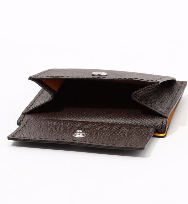 TOMORROWLAND GOODS「【別注】BROOKLYN MUSEUM シュリンクレザー ミニスナップウォレット」|財布|