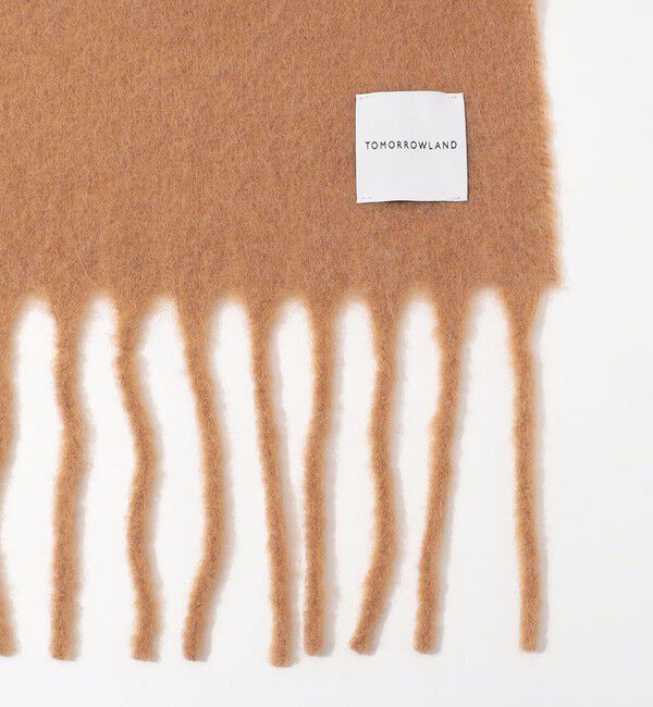 TOMORROWLAND GOODS「TOMORROWLAND アルパカナイロン ソリッドストール」|ストール|