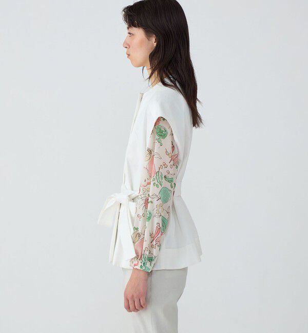 TOMORROWLAND collection「コットンカツラギ ベルテッドジレ」|ベスト・ジレ|