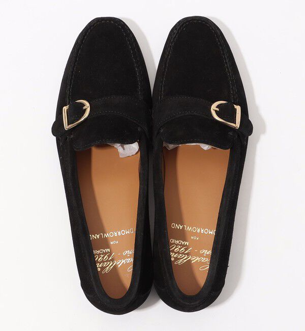 TOMORROWLAND GOODS「CASTELLANO モンクストラップ スウェードローファー」|ローファー|