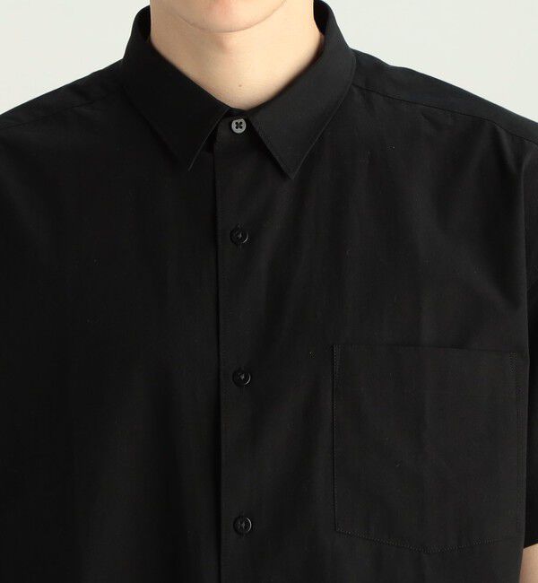 Edition「オーガニックタイプライターハーフスリーブシャツ」|シャツ・ブラウス|