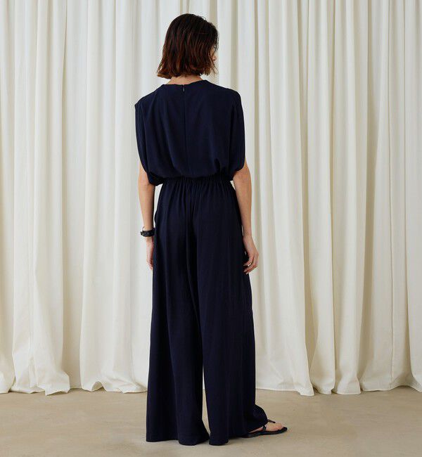 DES PRES「ジャージーライクジョーゼット オールインワン」|オールインワン|