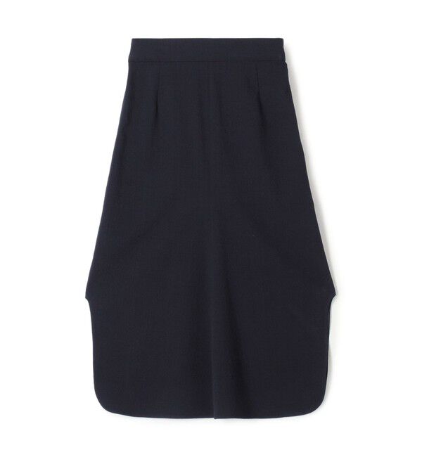 BACCA「シアサッカー ストレートスカート」|スカート|69 ネイビー