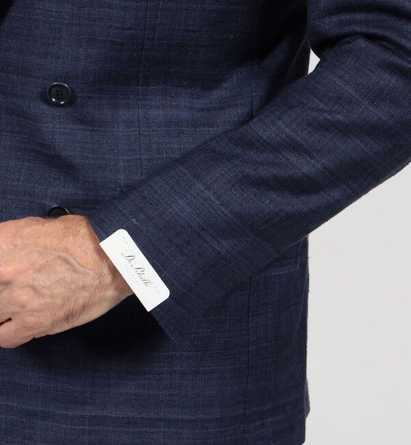 TOMORROWLAND MENS「【別注】De Petrillo SIBILLA シルクネップ ダブルブレステッド6Bジャケット」|テーラードジャケット|