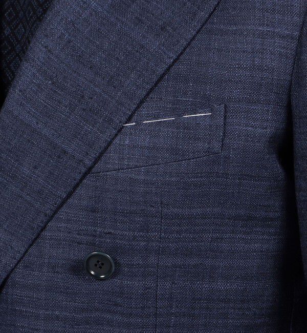 TOMORROWLAND MENS「【別注】De Petrillo SIBILLA シルクネップ ダブルブレステッド6Bジャケット」|テーラードジャケット|