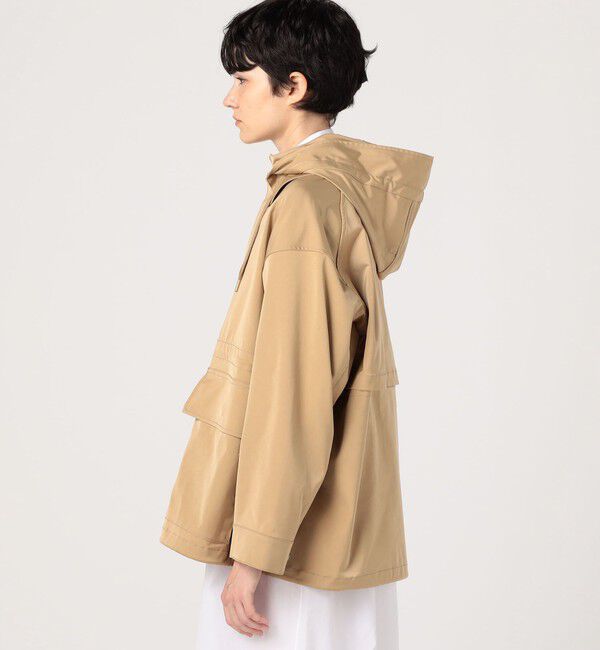 MACPHEE「ダブルサテン フーディーブルゾン」|ブルゾン・スタジャン|