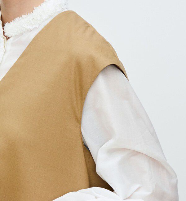 TOMORROWLAND collection「スーパーウールウィーブ Vネックトップス」|シャツ・ブラウス|