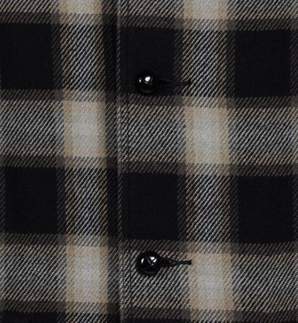 TOMORROWLAND MENS「【別注】PENDLETON コットンカシミヤ シャツジャケット」|ブルゾン・スタジャン|