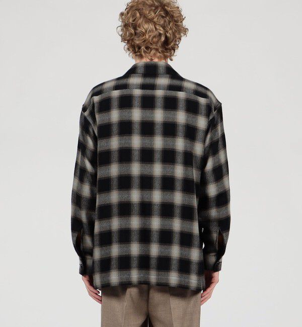 TOMORROWLAND MENS「【別注】PENDLETON コットンカシミヤ シャツジャケット」|ブルゾン・スタジャン|