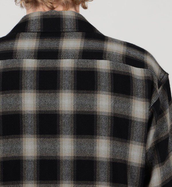 TOMORROWLAND MENS「【別注】PENDLETON コットンカシミヤ シャツジャケット」|ブルゾン・スタジャン|