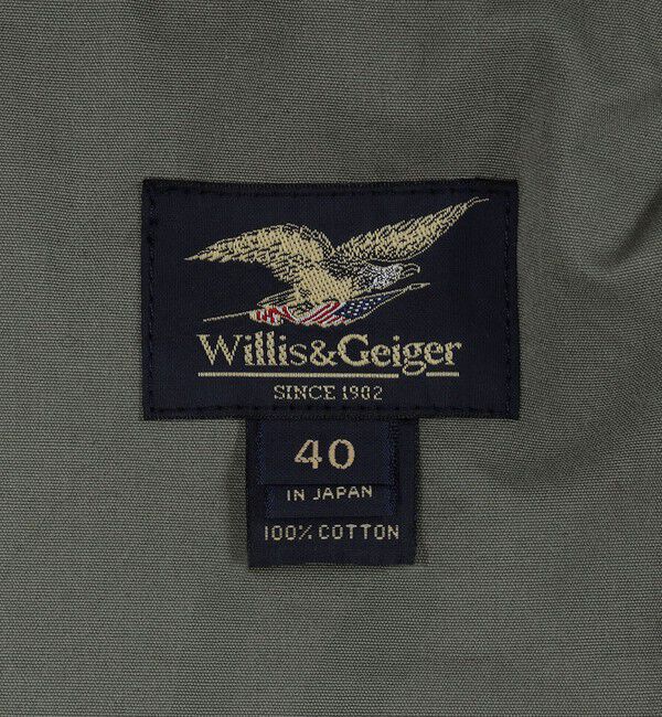 TOMORROWLAND BUYING WEAR「Willis&Geiger WHITE HUNTER FIELD JACKET コットンブルゾン」|ブルゾン・スタジャン|