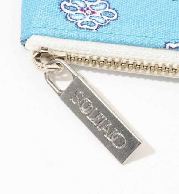 SOULEIADO「SOULEIADO コットンオックス フラットポーチ」|ポーチ|