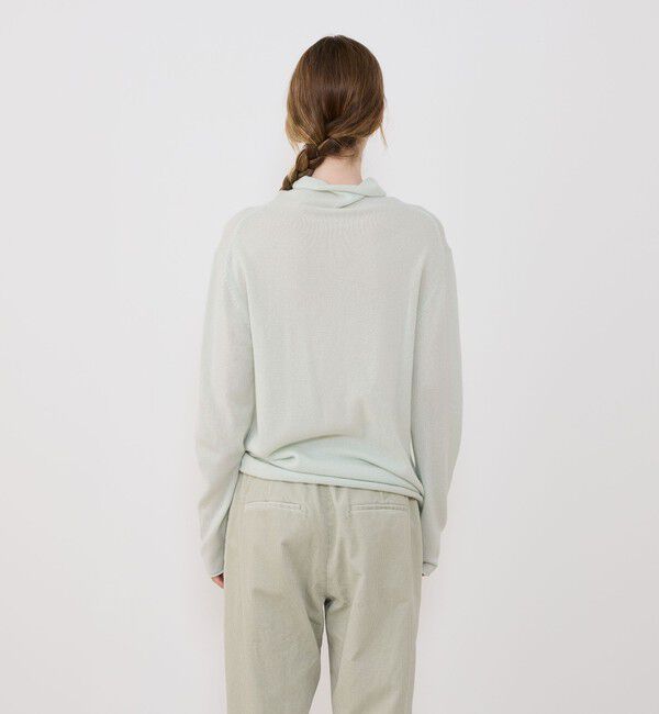 GALERIE VIE「スコットランドカシミヤ タートルネックプルオーバー」|ニット・セーター|
