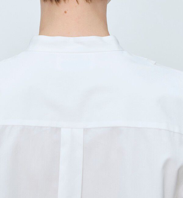 TOMORROWLAND collection「コンパクトブロード タックボザムブラウス」|シャツ・ブラウス|