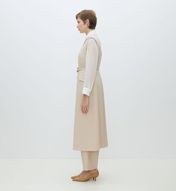 TOMORROWLAND collection「ブロークンオックス ジレワンピース」|ワンピース|