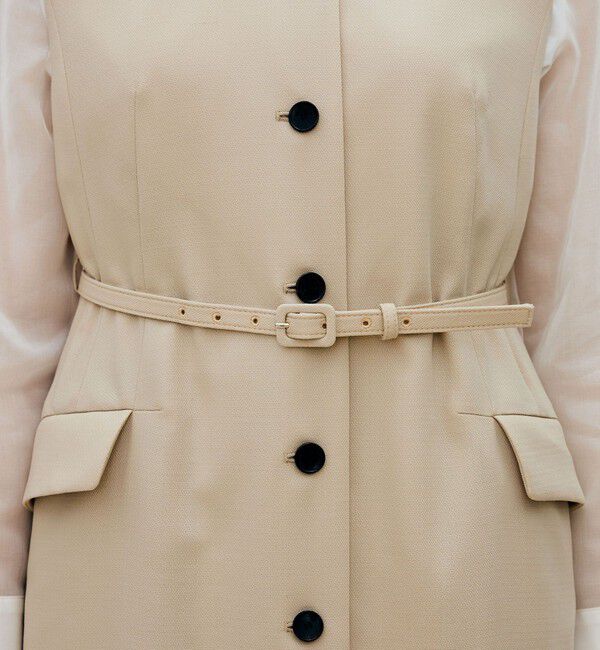 TOMORROWLAND collection「ブロークンオックス ジレワンピース」|ワンピース|