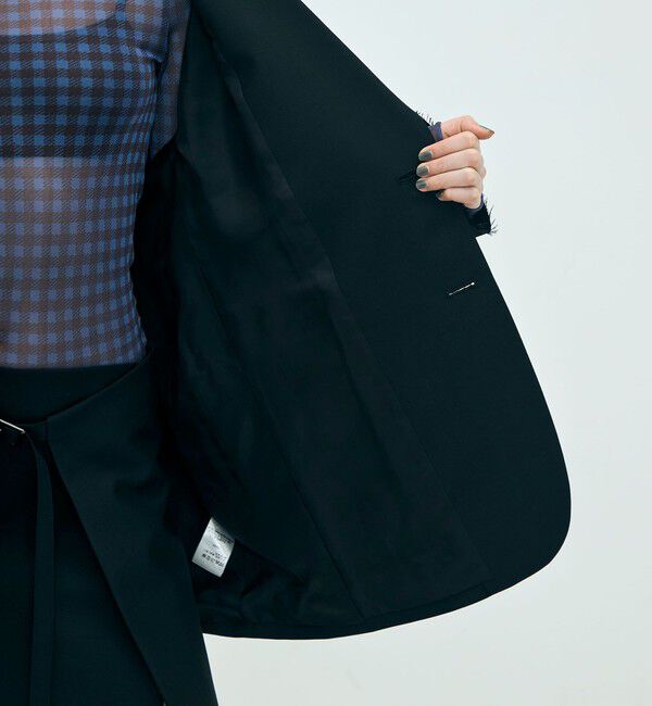 Edition「edition pourell モヘヤビンテージトロ ジャケット」|テーラードジャケット|