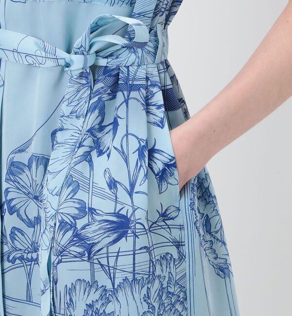 Ballsey「【別注】manipuri for Ballsey Glass dome Flower ワンピース」|ワンピース|